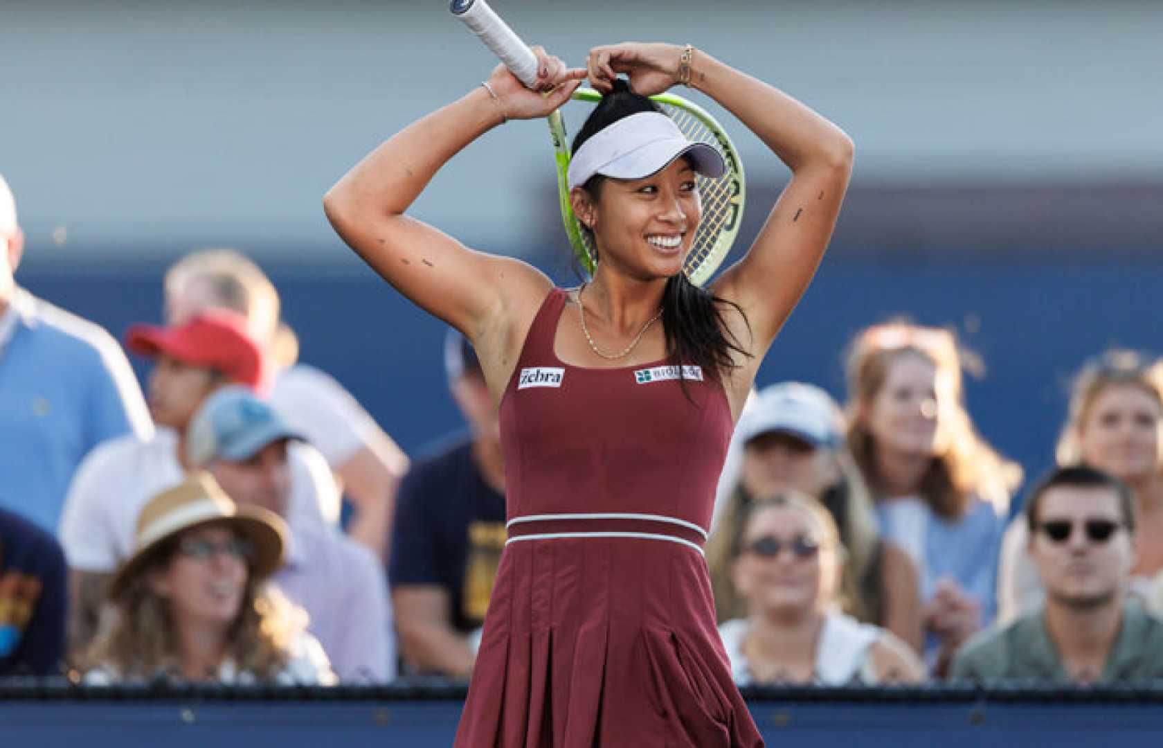 Priscilla Hon Tennis Match Us Open