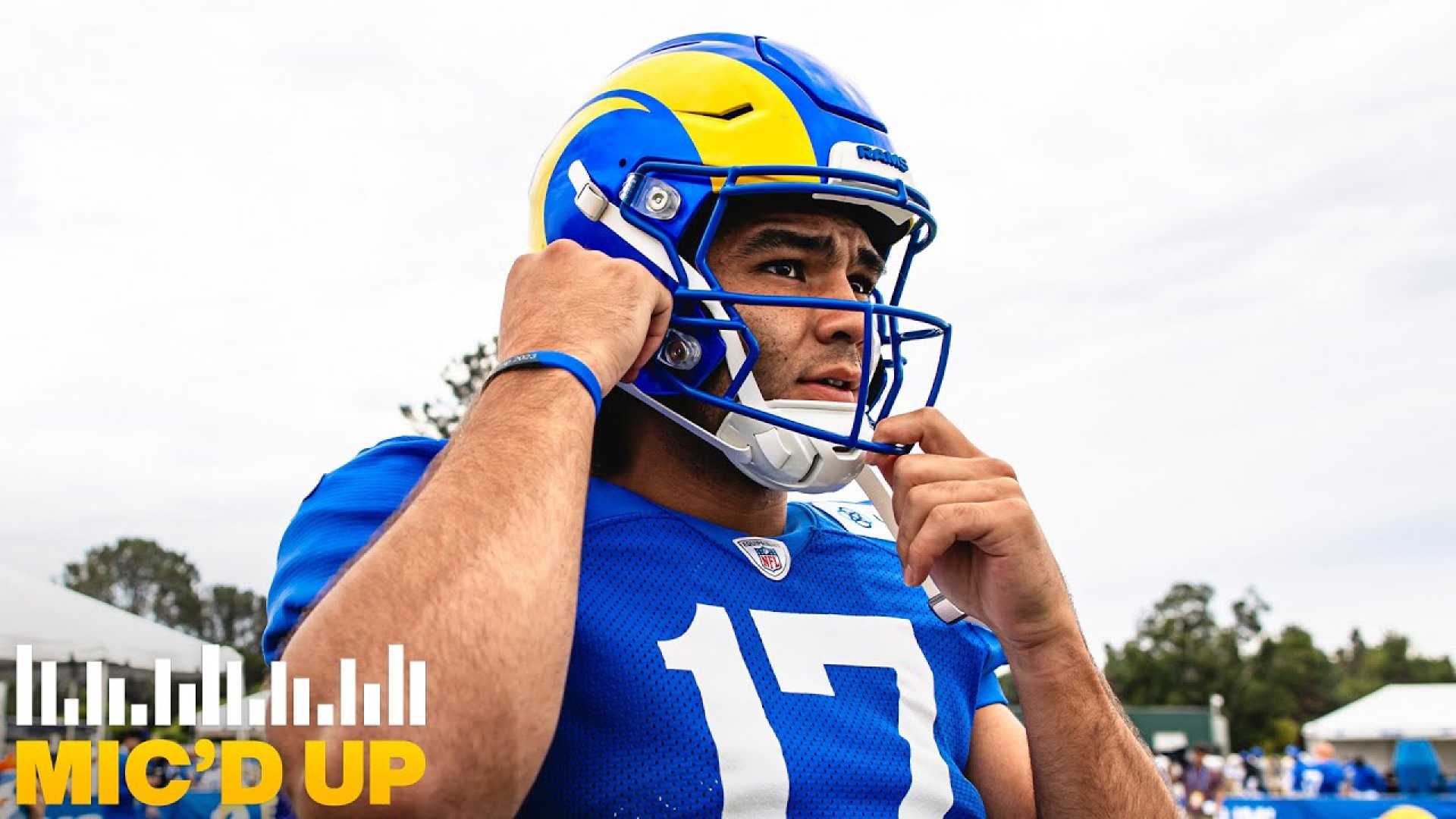 Puka Nacua Rams Training Camp