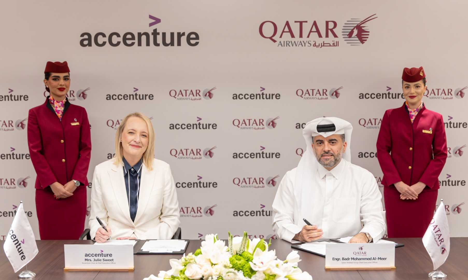 Qatar Airways Accenture Ai Partnership