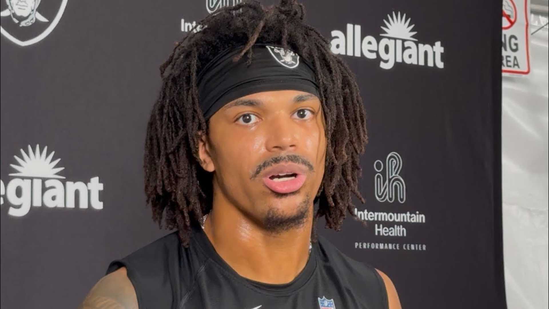 Raiders Cornerback Darien Porter Training Camp