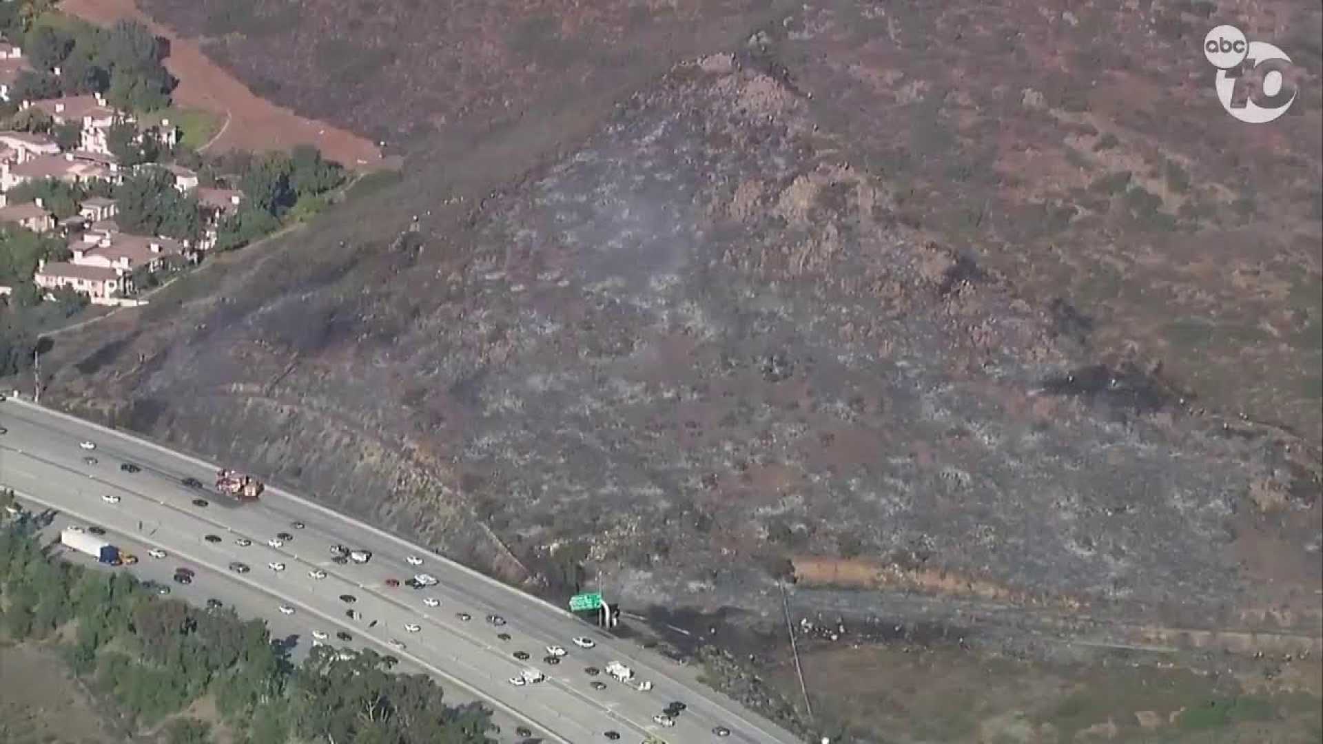 Rancho Bernardo Brush Fire Sky 10