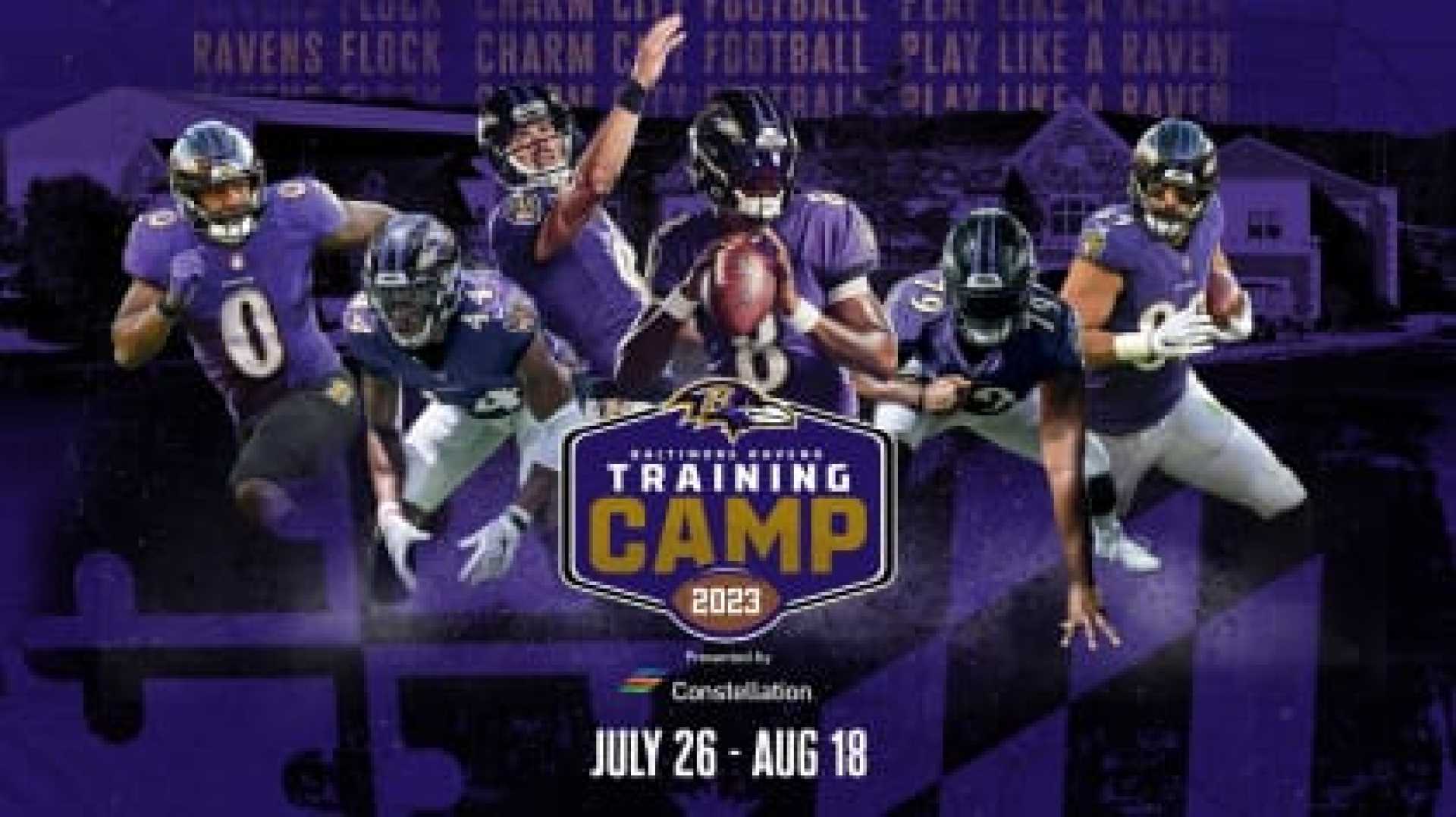 Ravens Players Training Camp