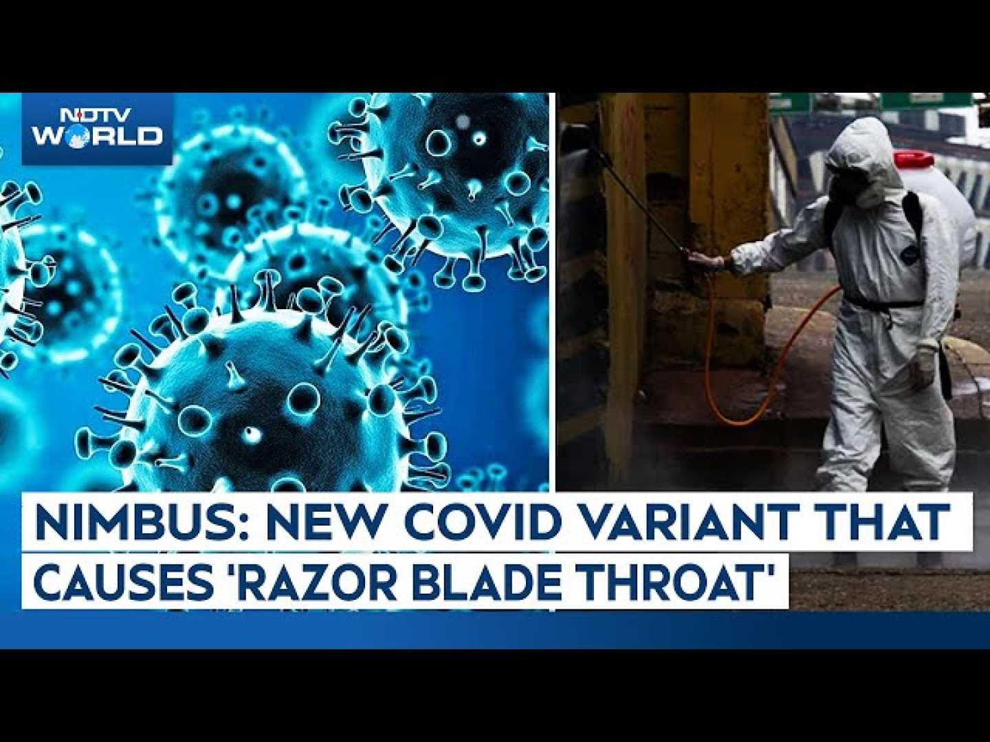 Razor Blade Covid Variant Symptoms