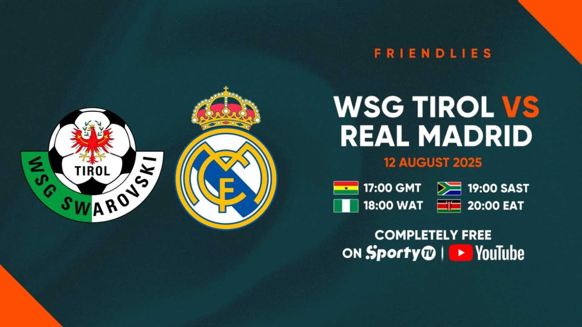 Real Madrid Vs Wsg Tirol Friendly Match