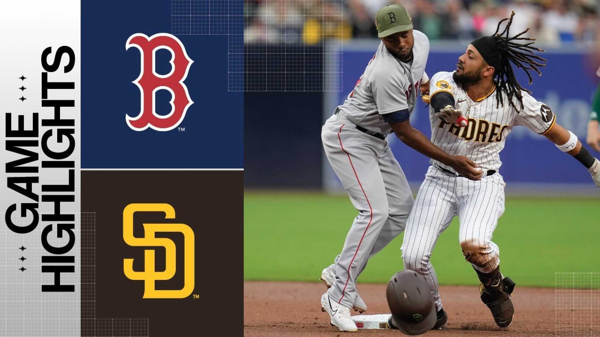 Red Sox Padres Game Highlights