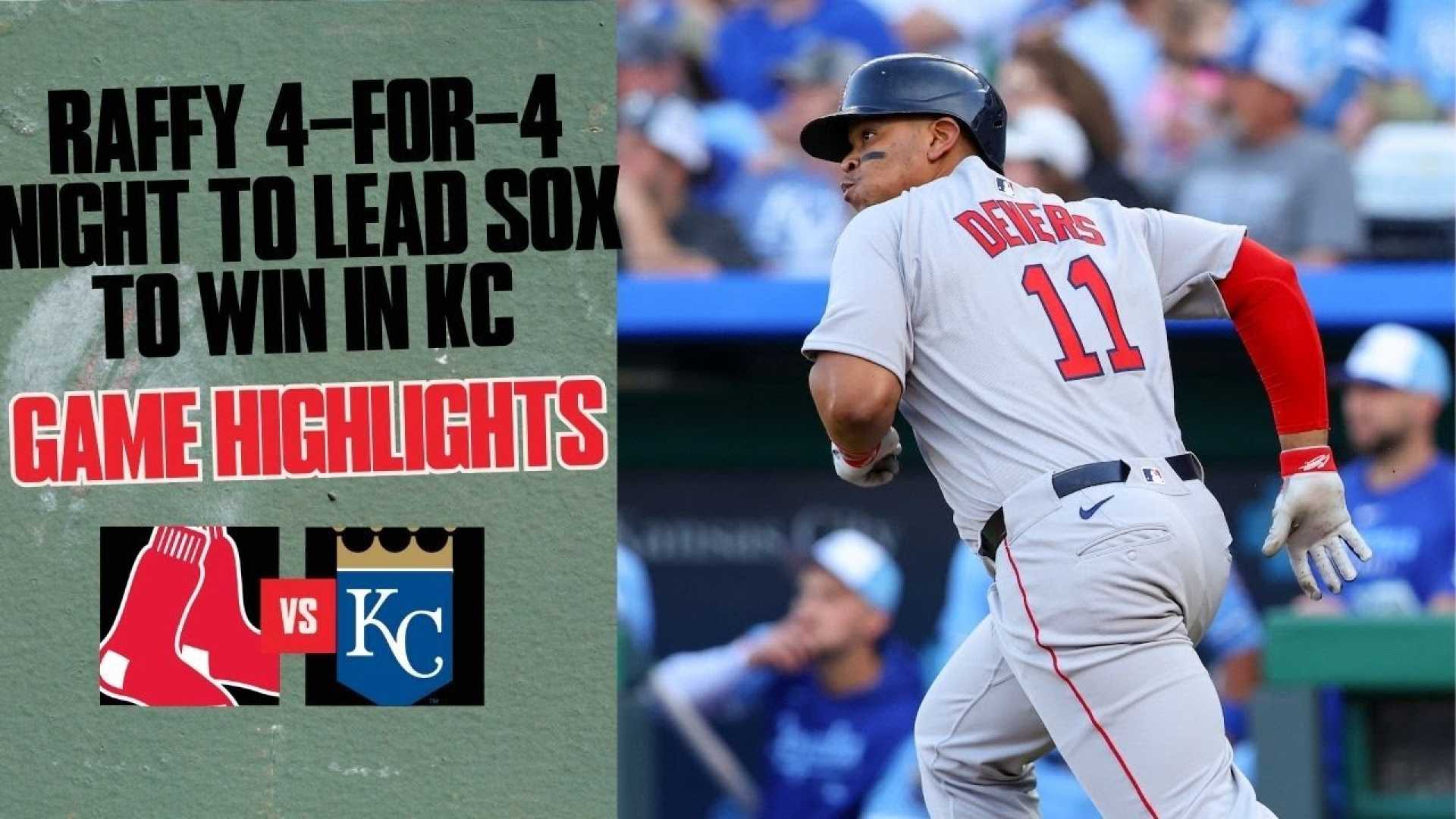 Red Sox Royals Baseball Game Recap