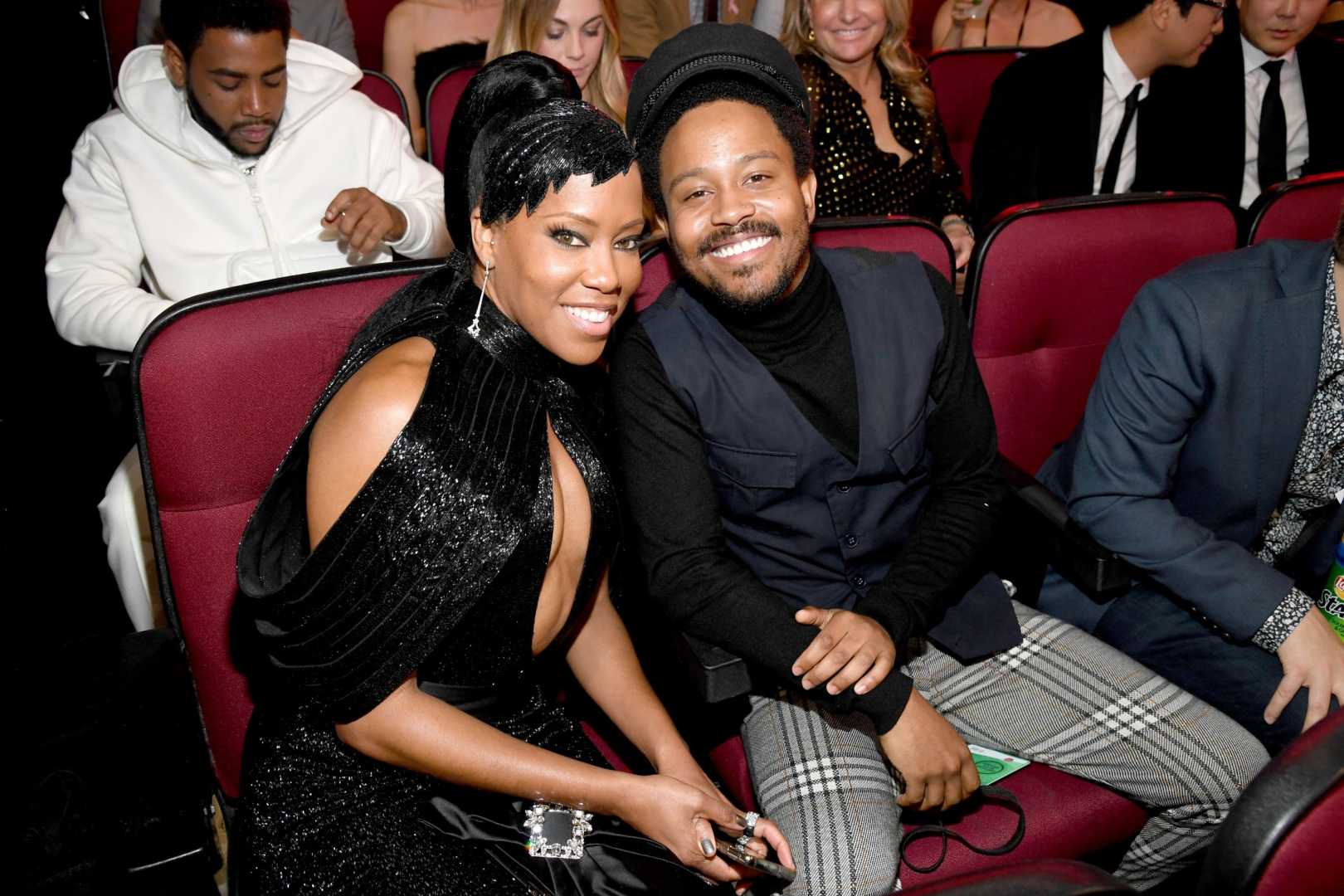 Regina King Speaking About Son Ian