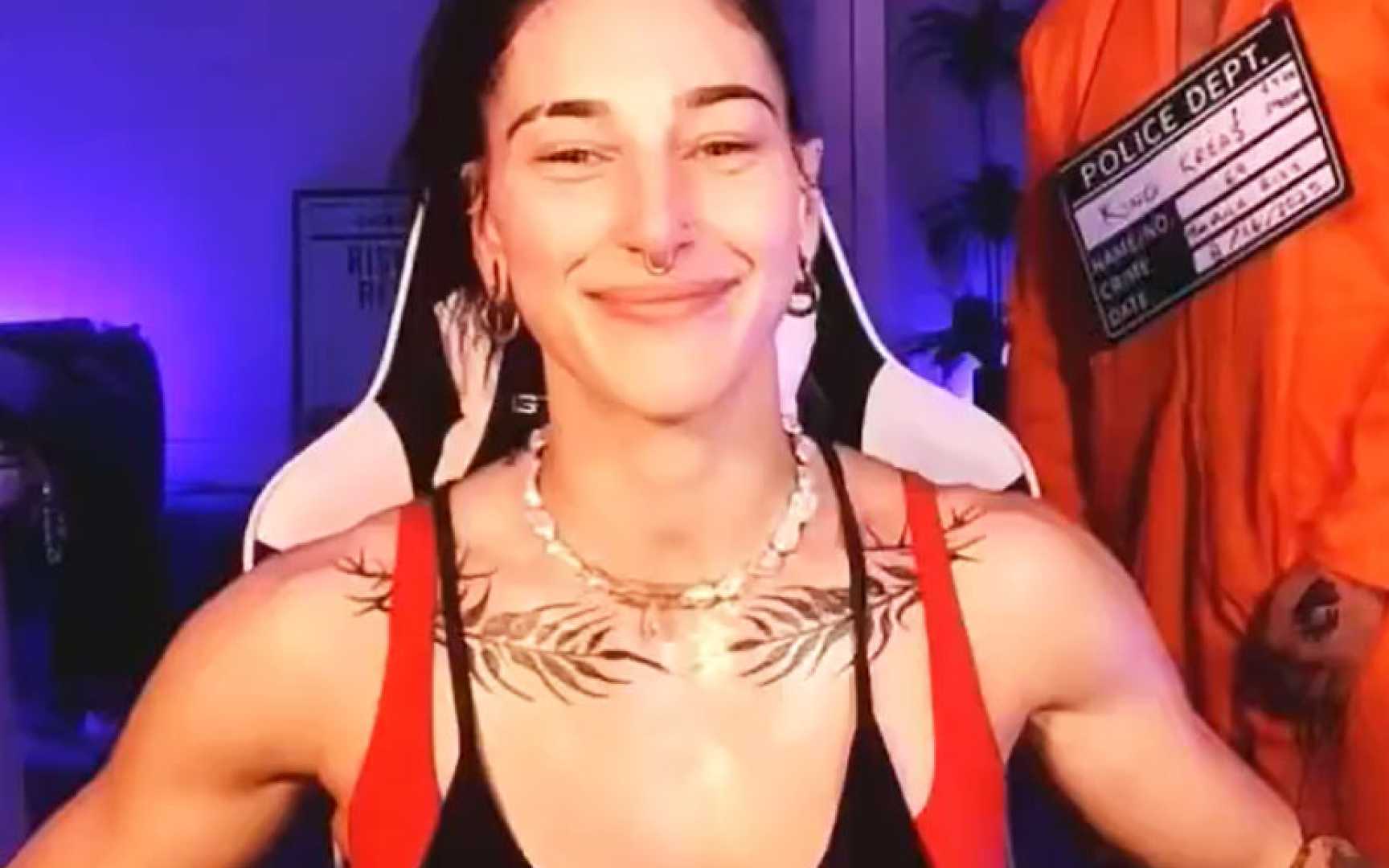 Rhea Ripley New Chest Tattoo