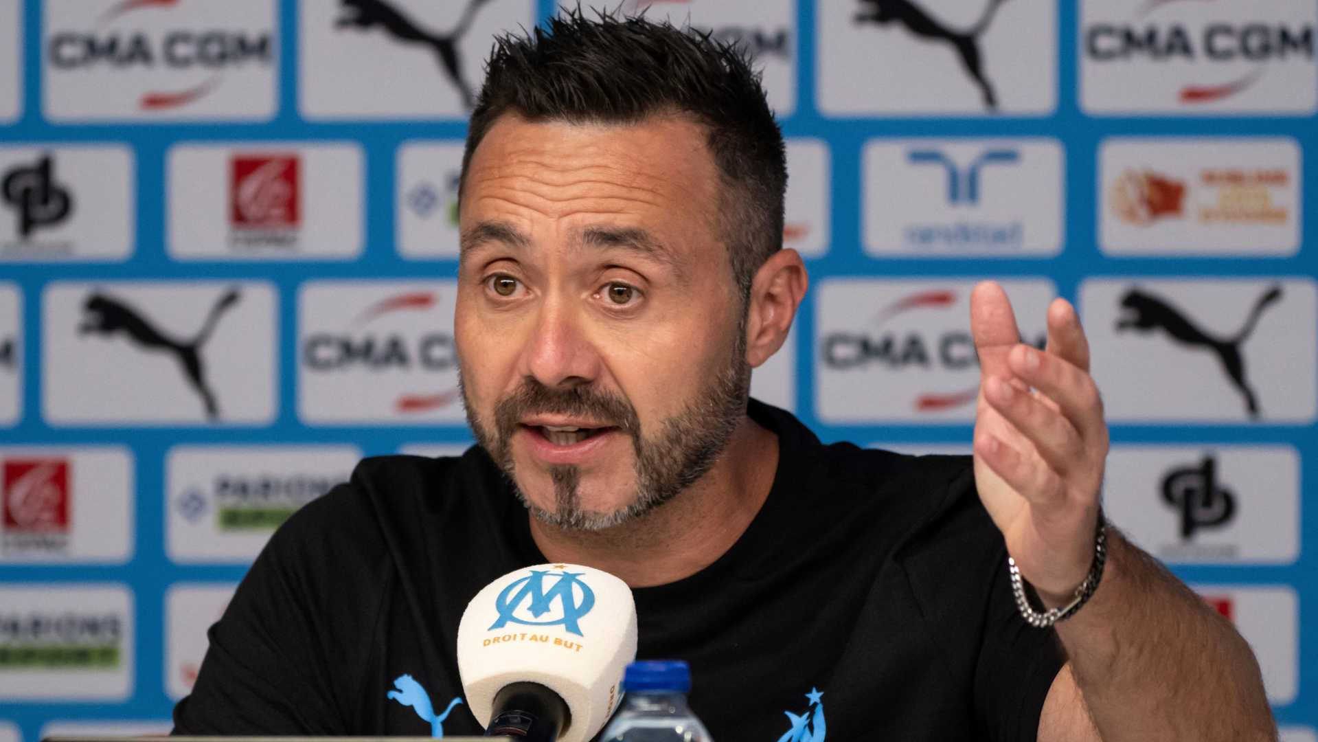 Roberto De Zerbi Marseille Press Conference