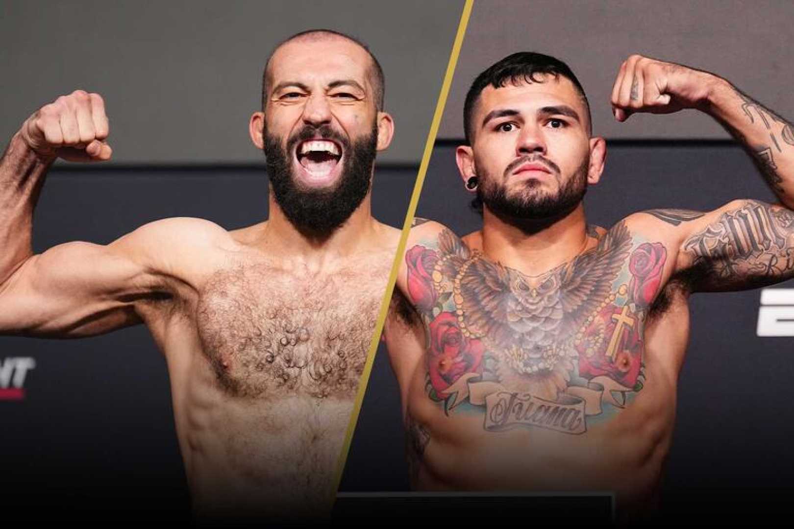 Roman Dolidze Anthony Hernandez Ufc Fight Night