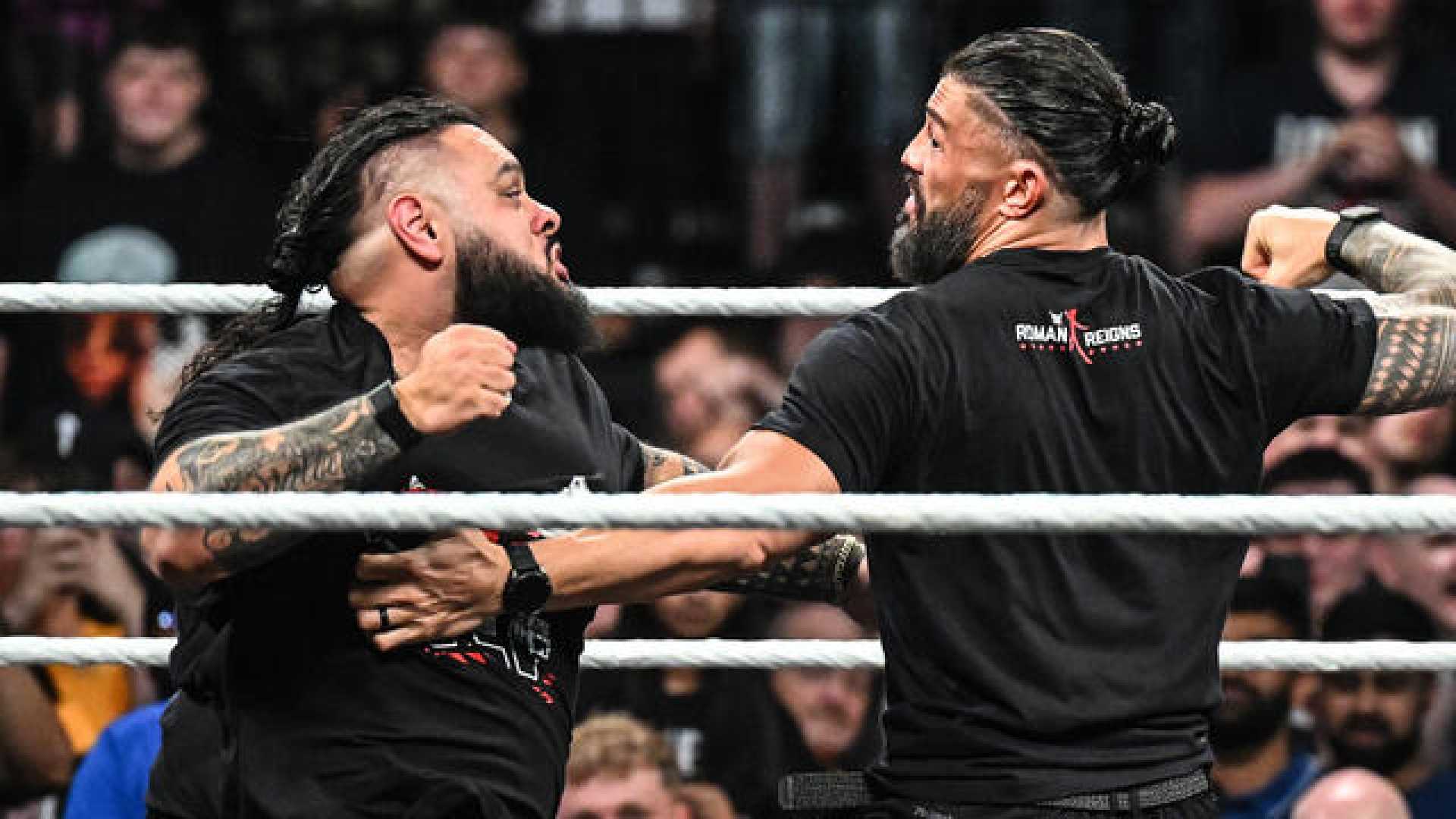 Roman Reigns Bronson Reed Wwe Raw