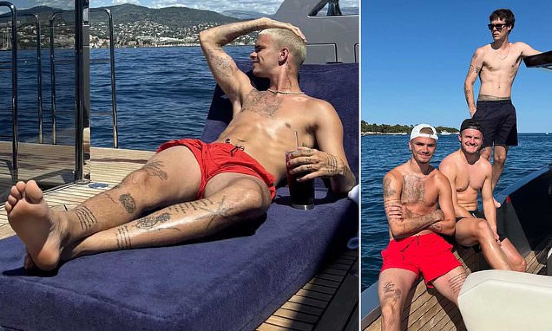 Romeo Beckham Vacation Photo