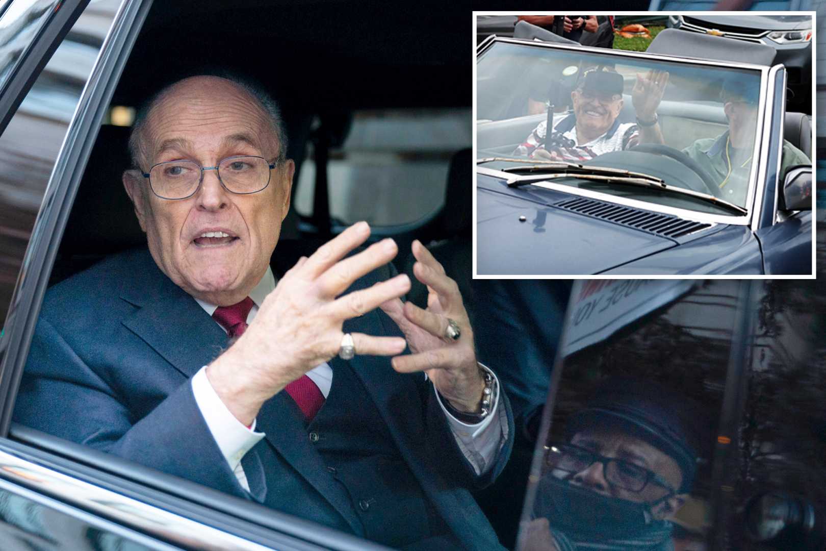 Rudy Giuliani Car Accident New Hampshire