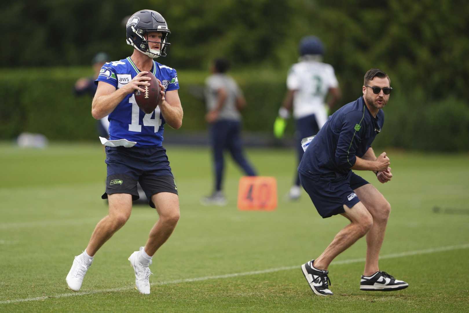 Sam Darnold Seattle Seahawks Training Camp