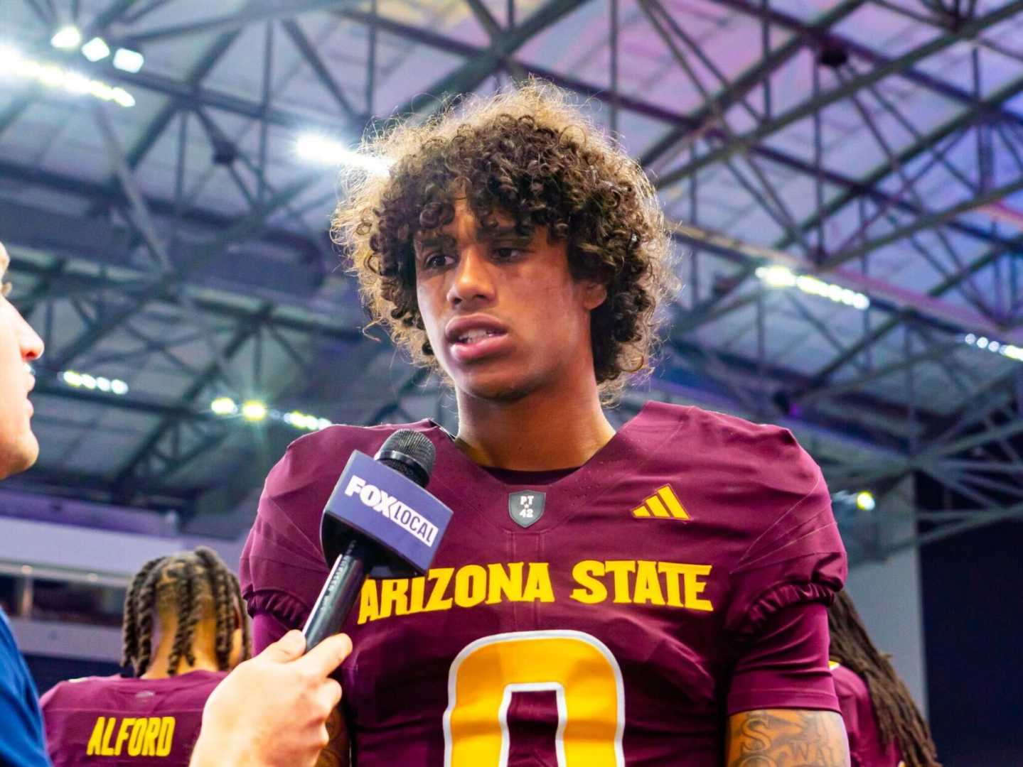 Sam Leavitt Jordyn Tyson Arizona State Football