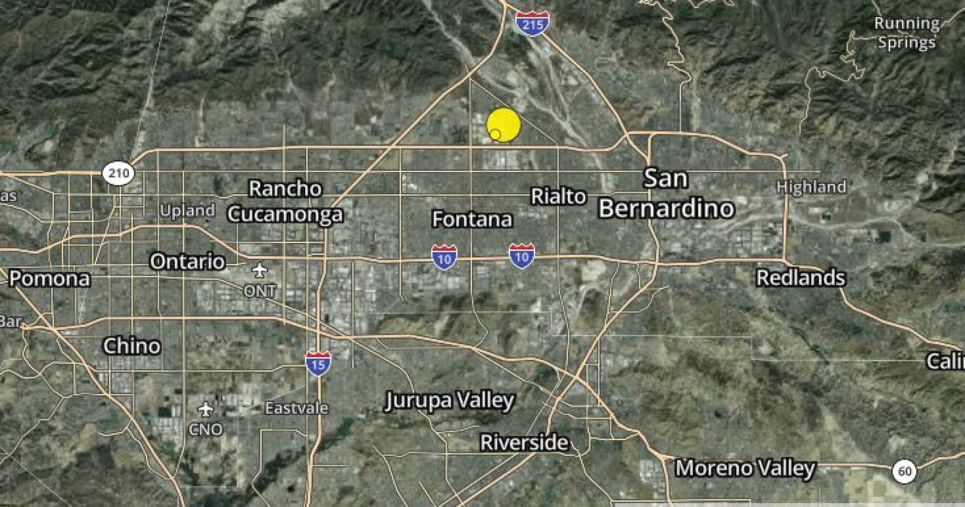 San Bernardino County Earthquake August 2025