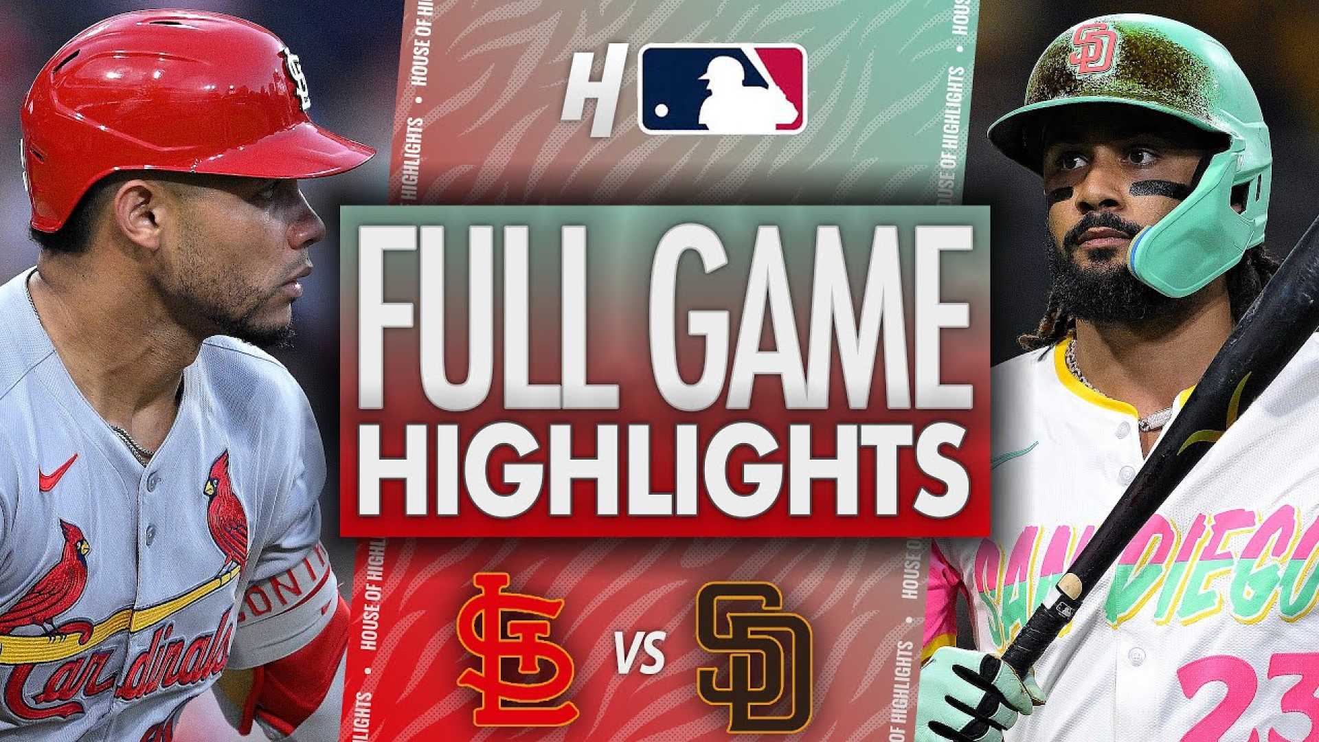 San Diego Padres Vs St. Louis Cardinals Highlights