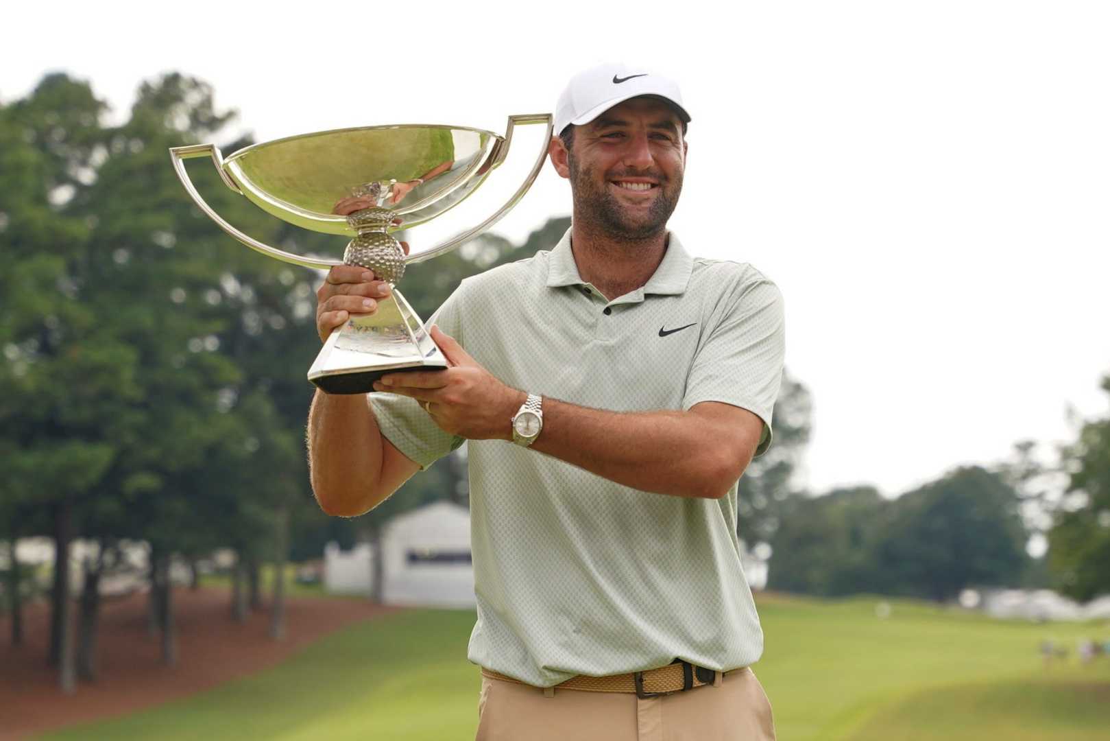 Scottie Scheffler Tour Championship Golf