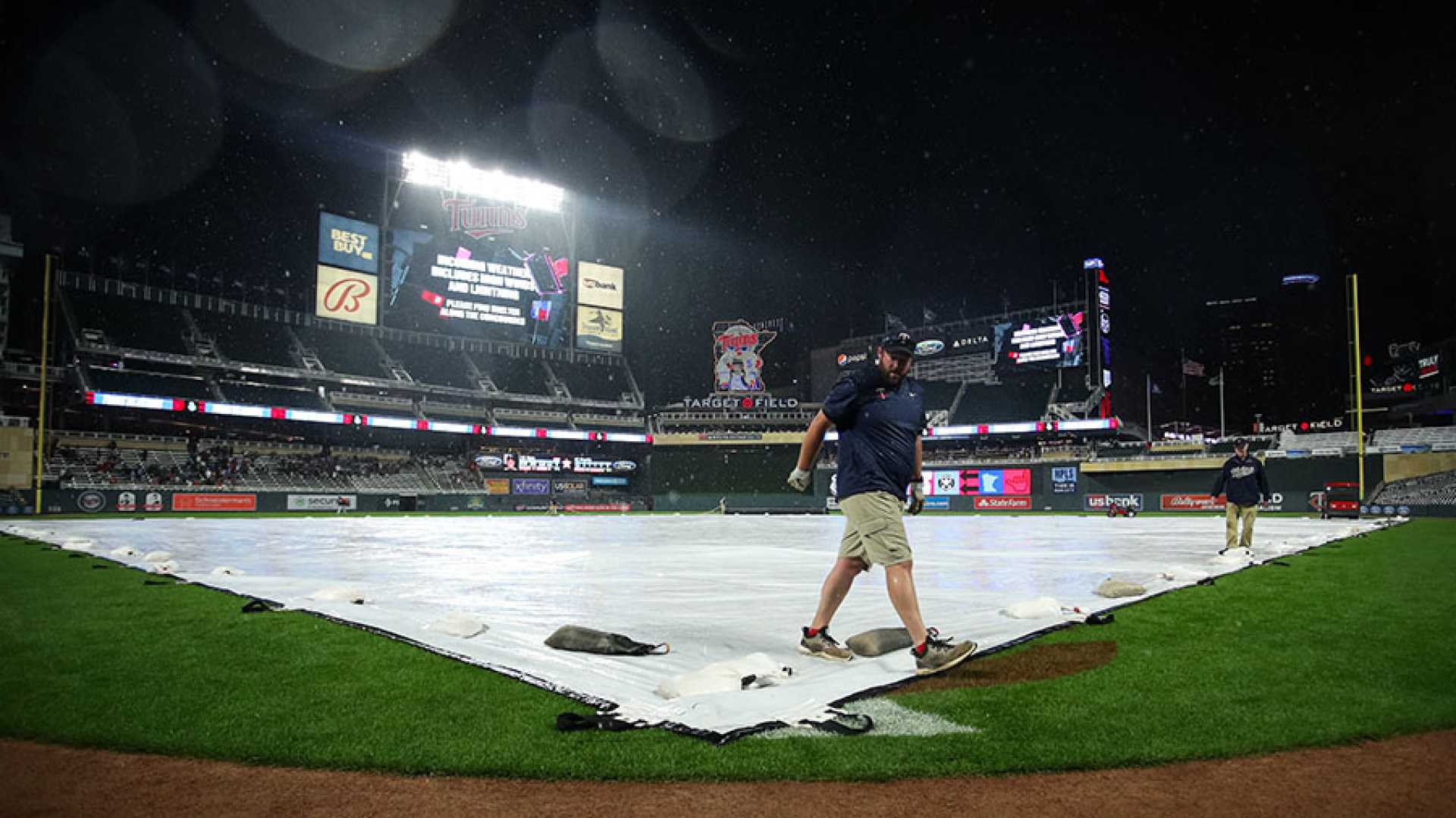 Seattle Mariners Rain Delay