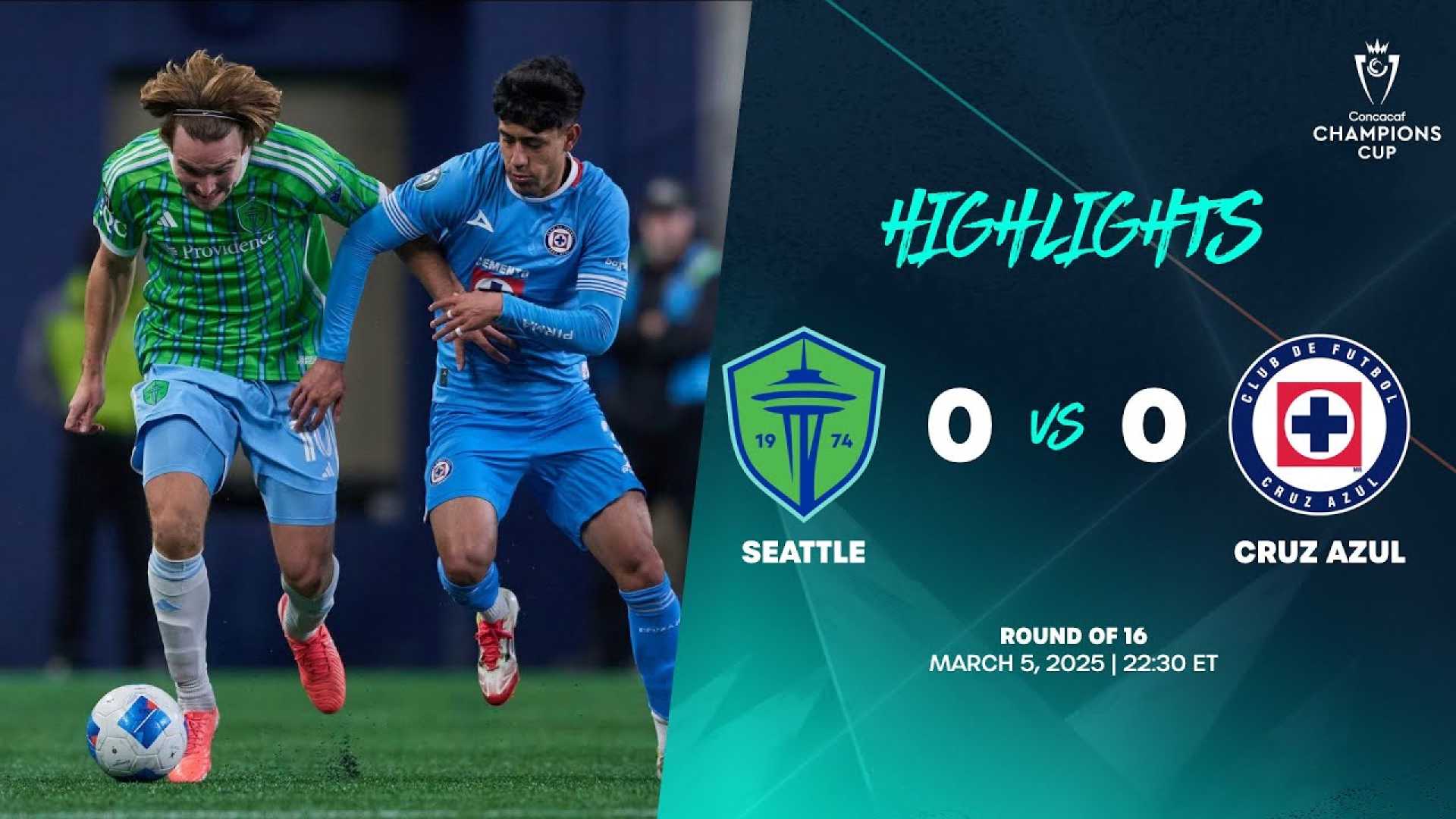 Seattle Sounders Cruz Azul Match