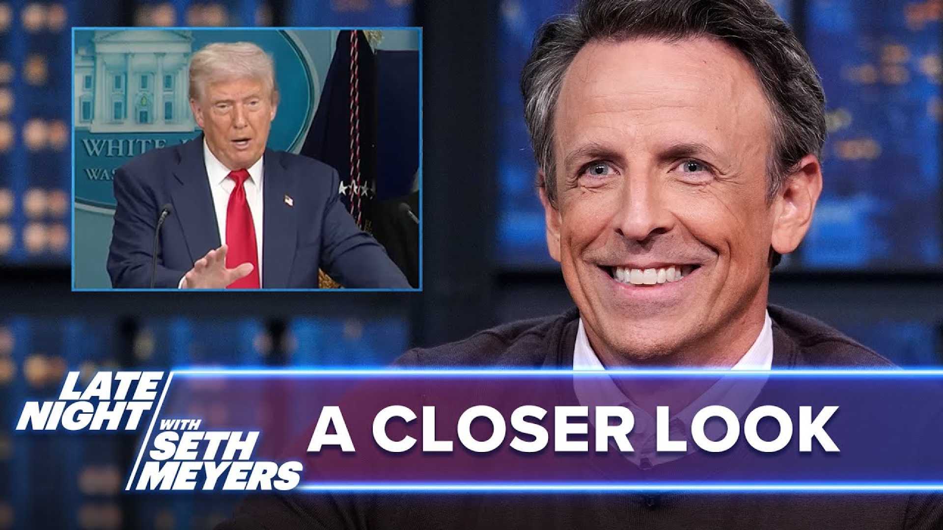 Seth Meyers Trump Press Conference