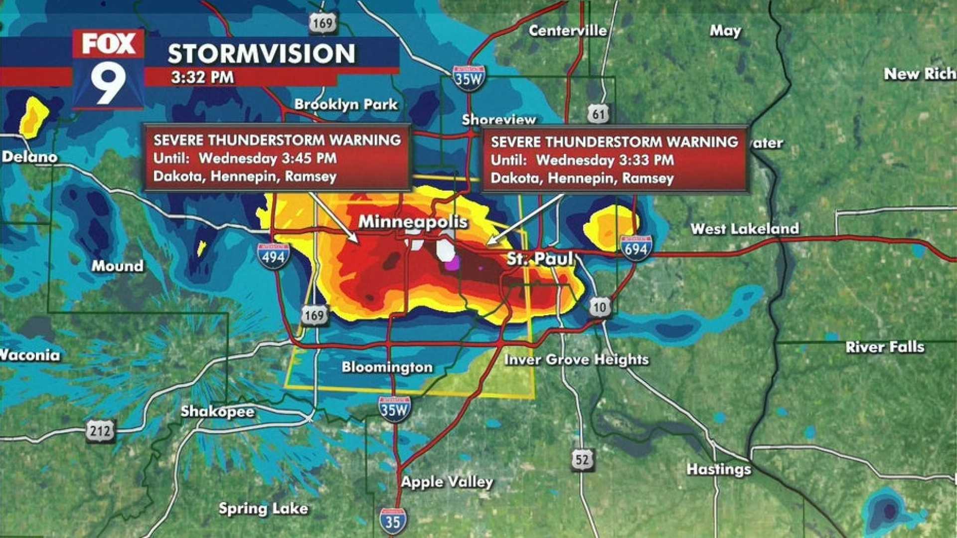 Severe Thunderstorms Twin Cities