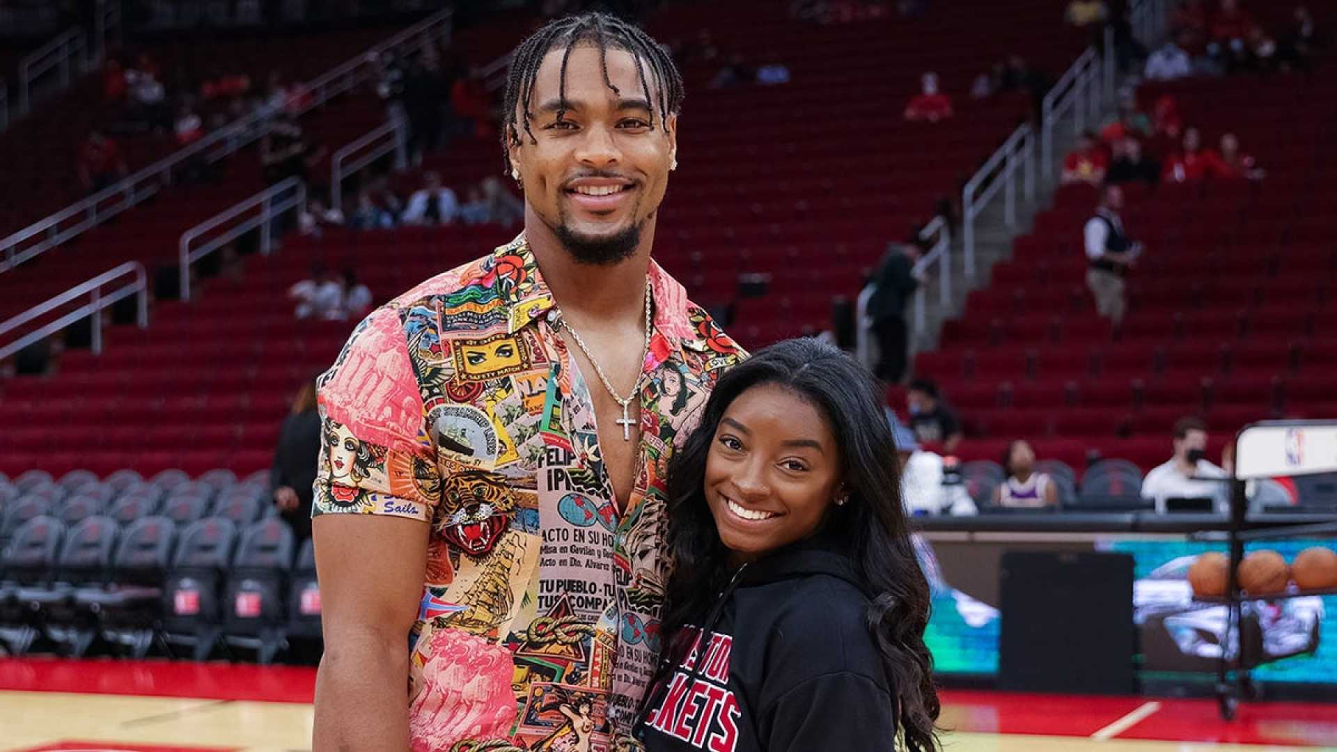 Simone Biles And Jonathan Owens Tiktok