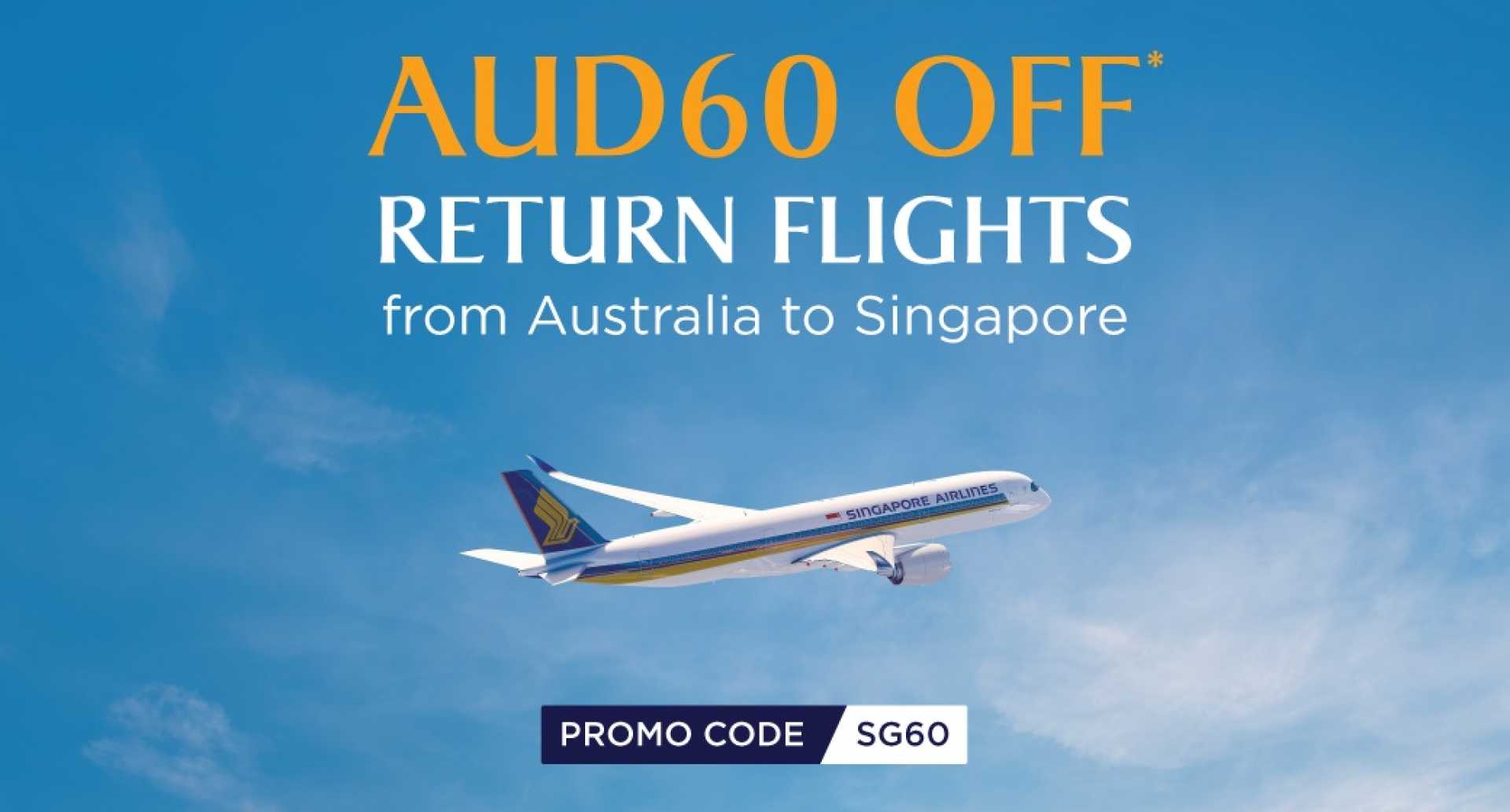 Singapore Airlines Discounts Sg60 Celebration