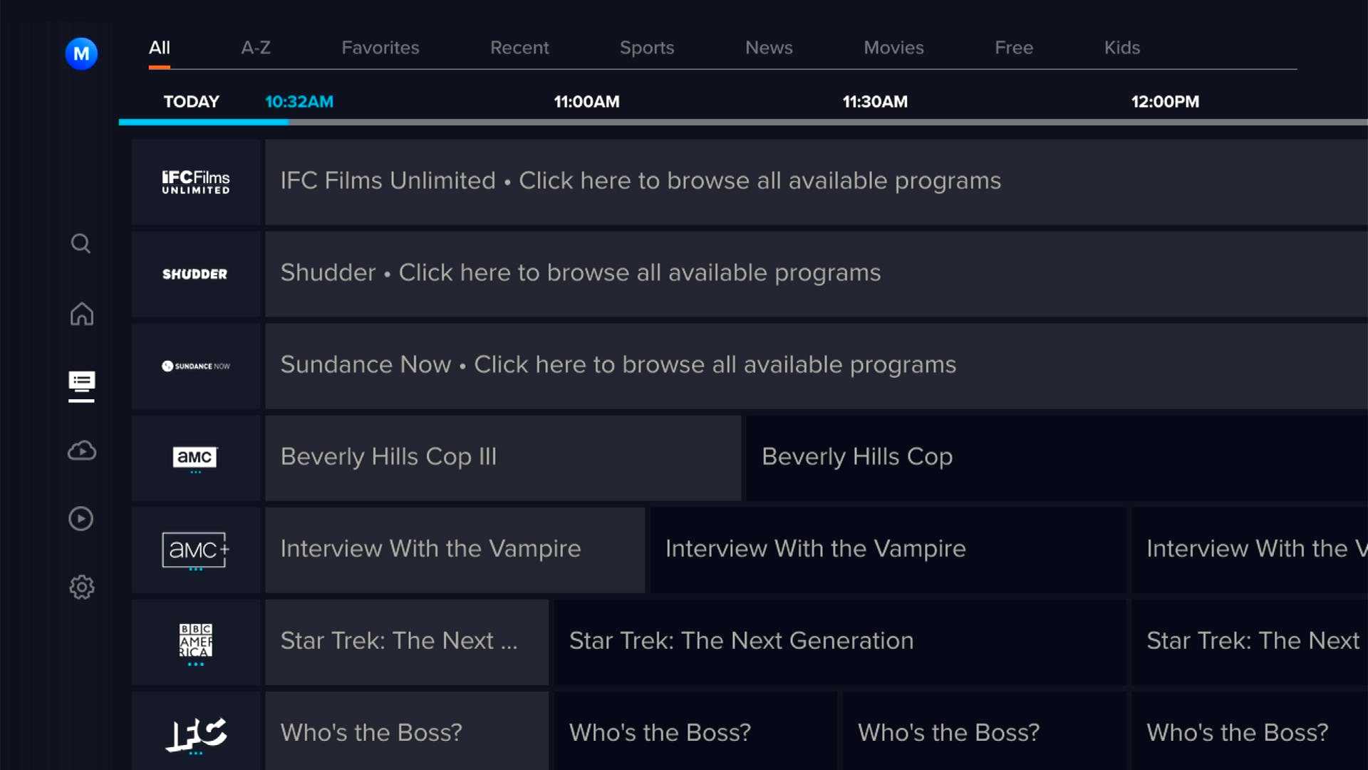 Sling Tv Fall Programming Options