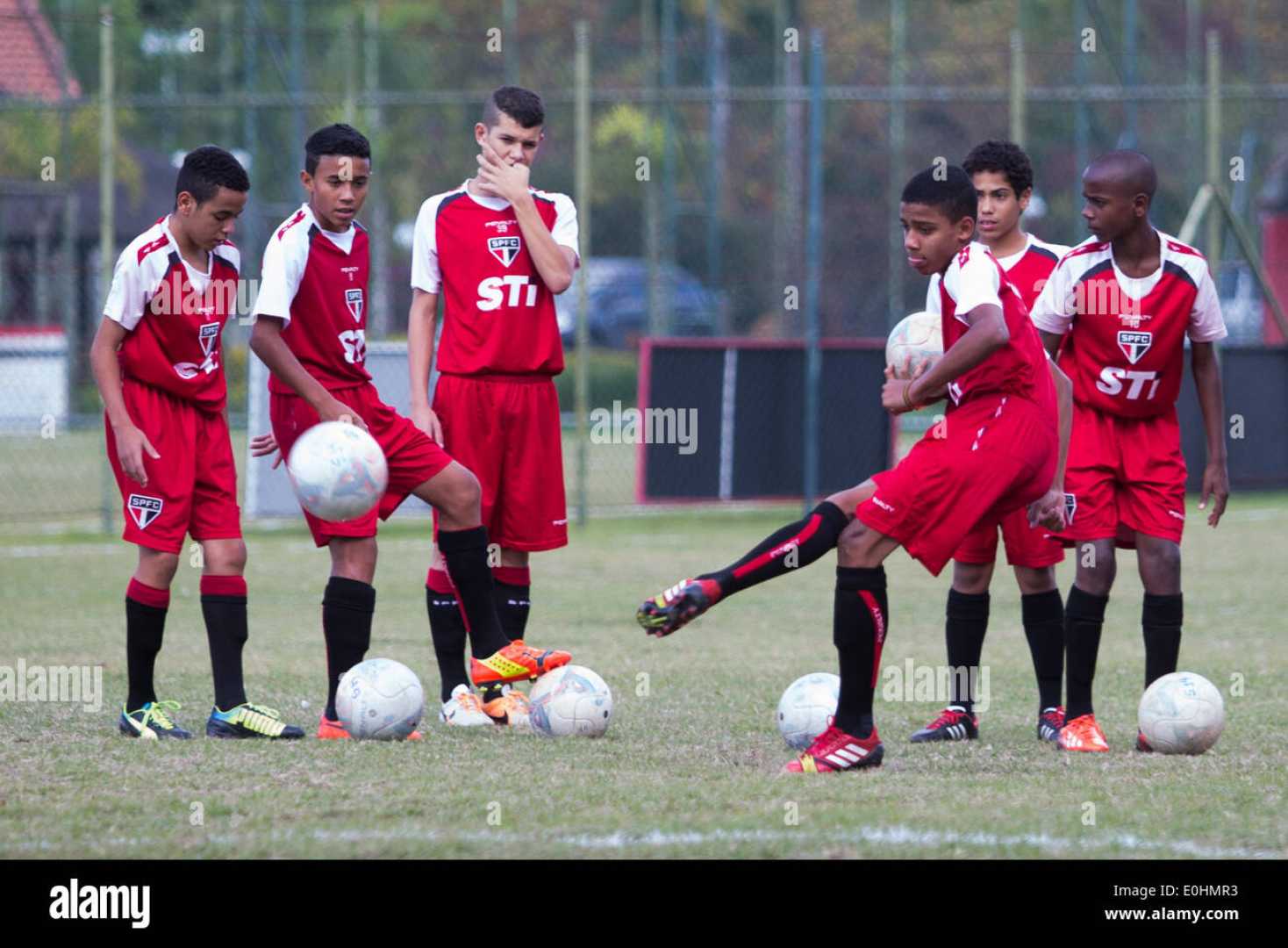 São Paulo Fc Young Players In Training