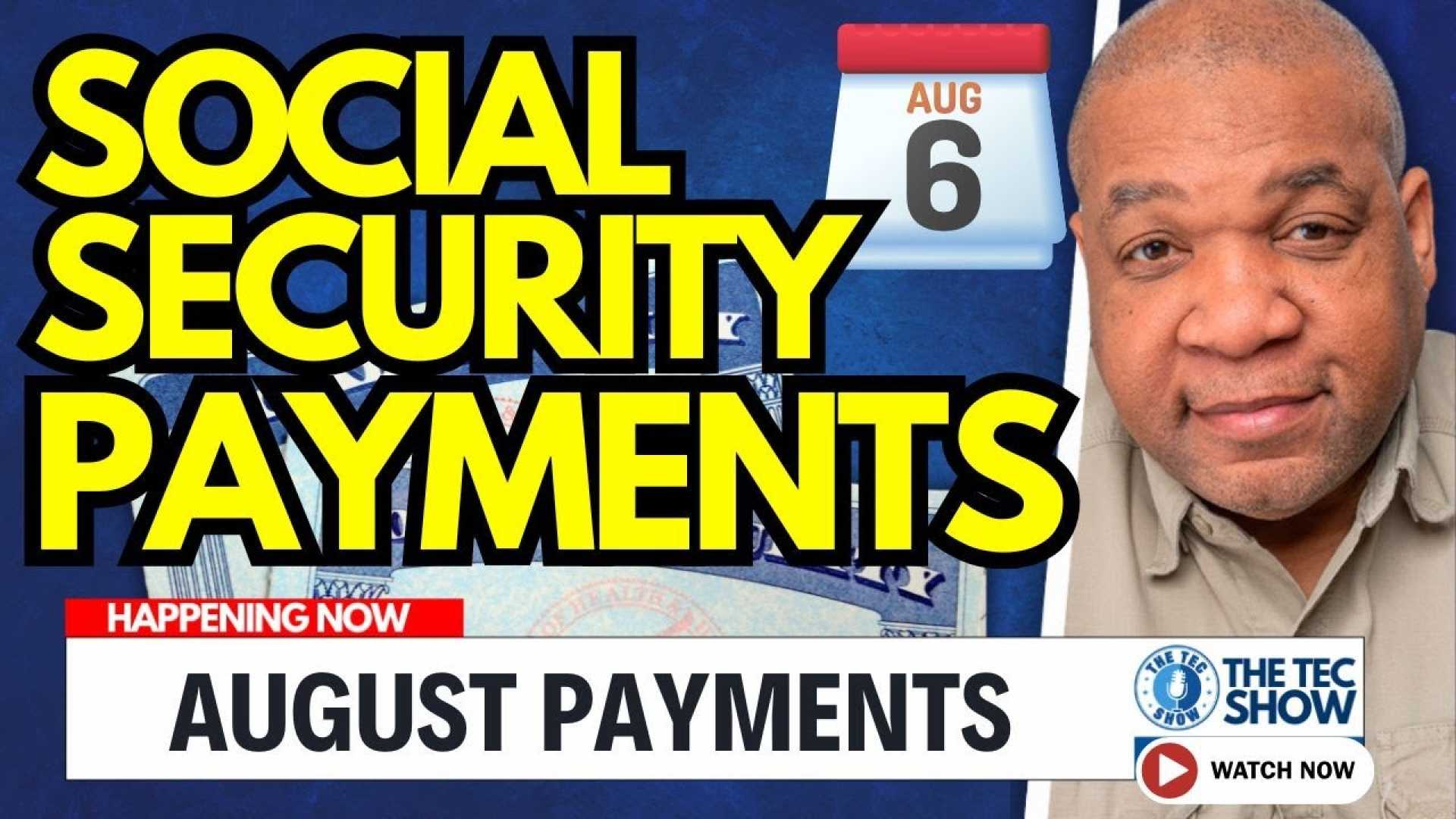 Social Security Payments August 2025
