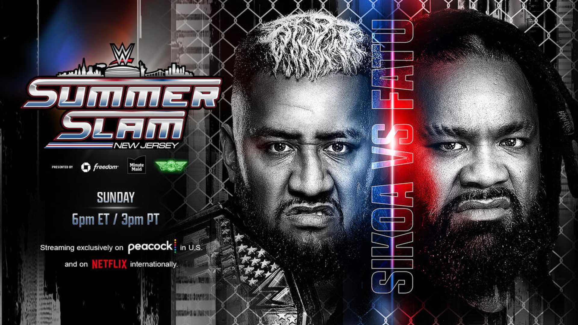 Solo Sikoa Jacob Fatu Steel Cage Match