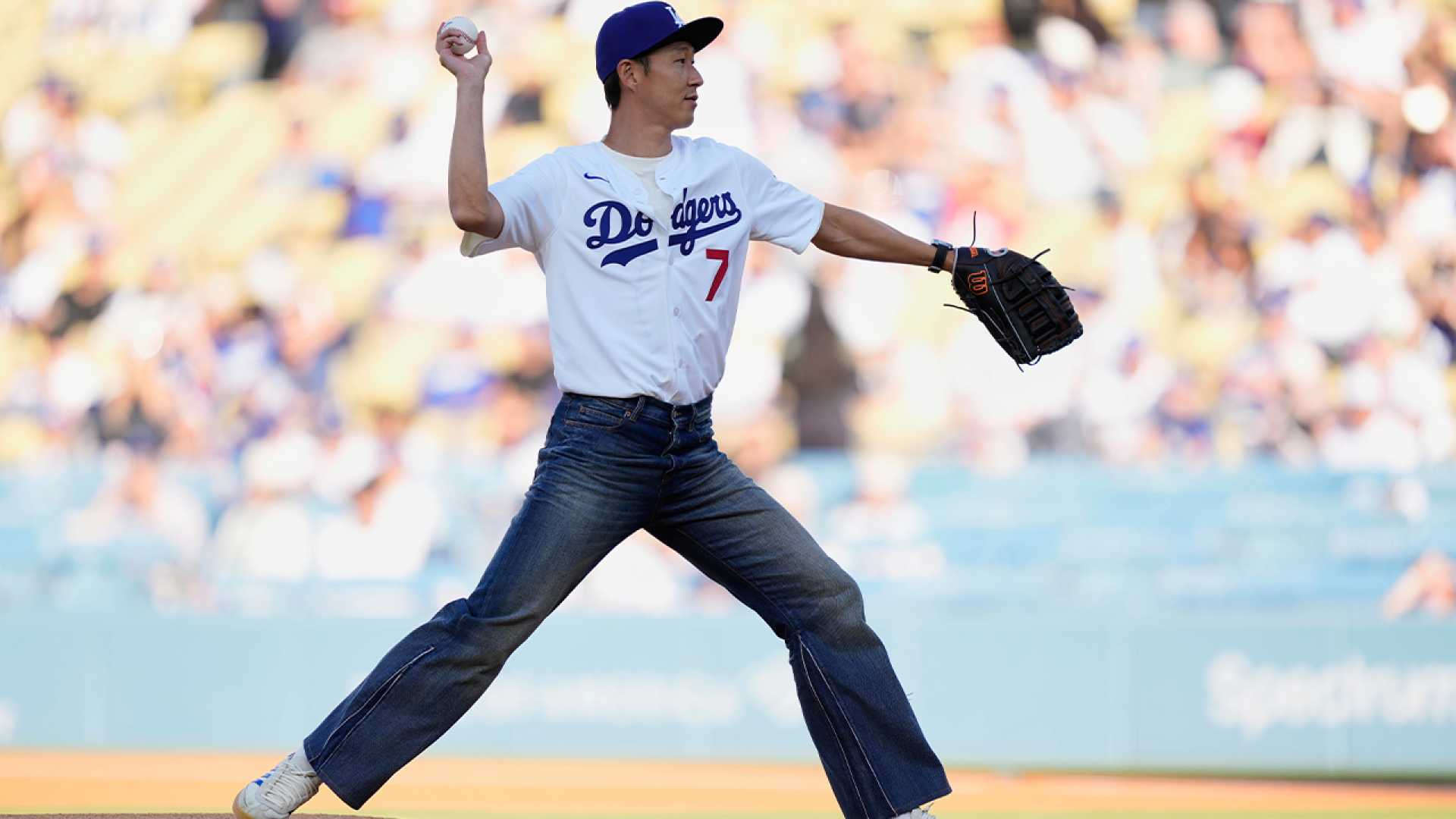 Son Heung Min Dodgers Game