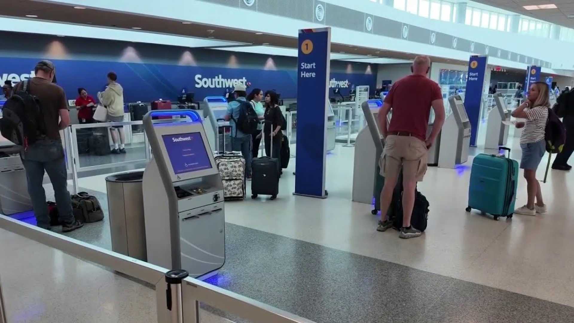 Southwest Airlines Flight Delays Due To Internet Outage