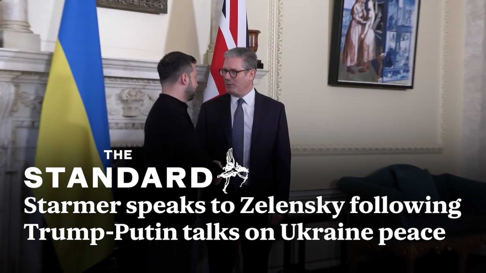 Starmer Ukraine Peace Talks Trump Putin