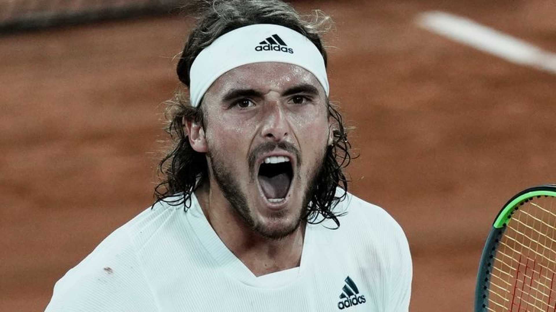 Stefanos Tsitsipas Tennis Match