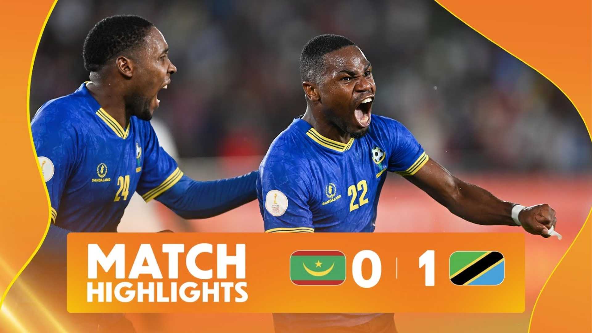 Tanzania Vs Mauritania Chan 2024