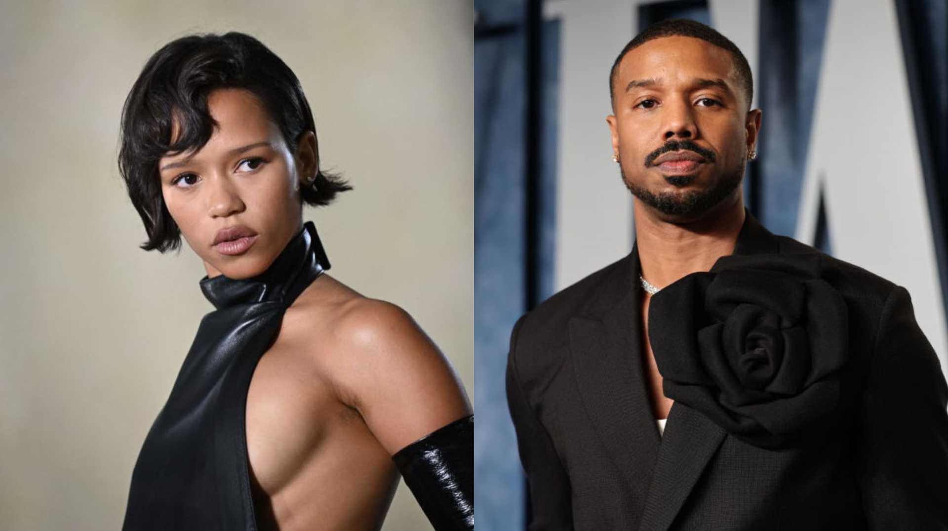 Taylor Russell And Michael B. Jordan Thomas Crown Affair