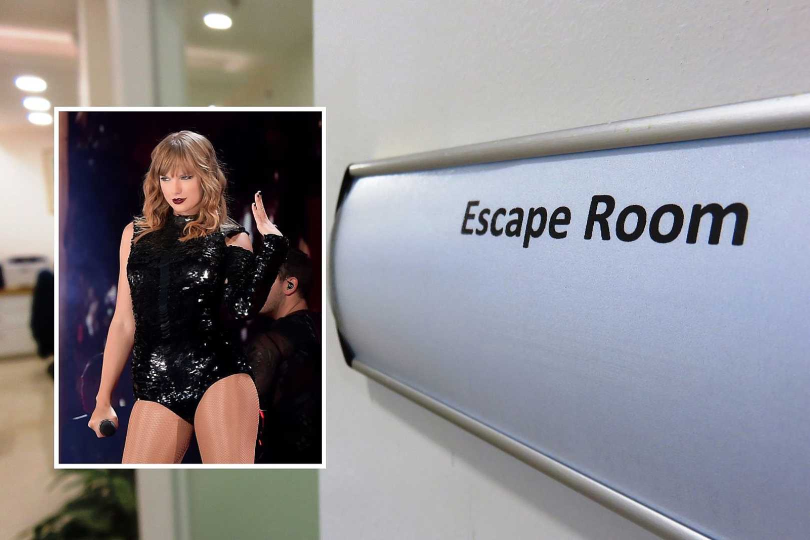 Taylor Swift Escape Room Album Promotion