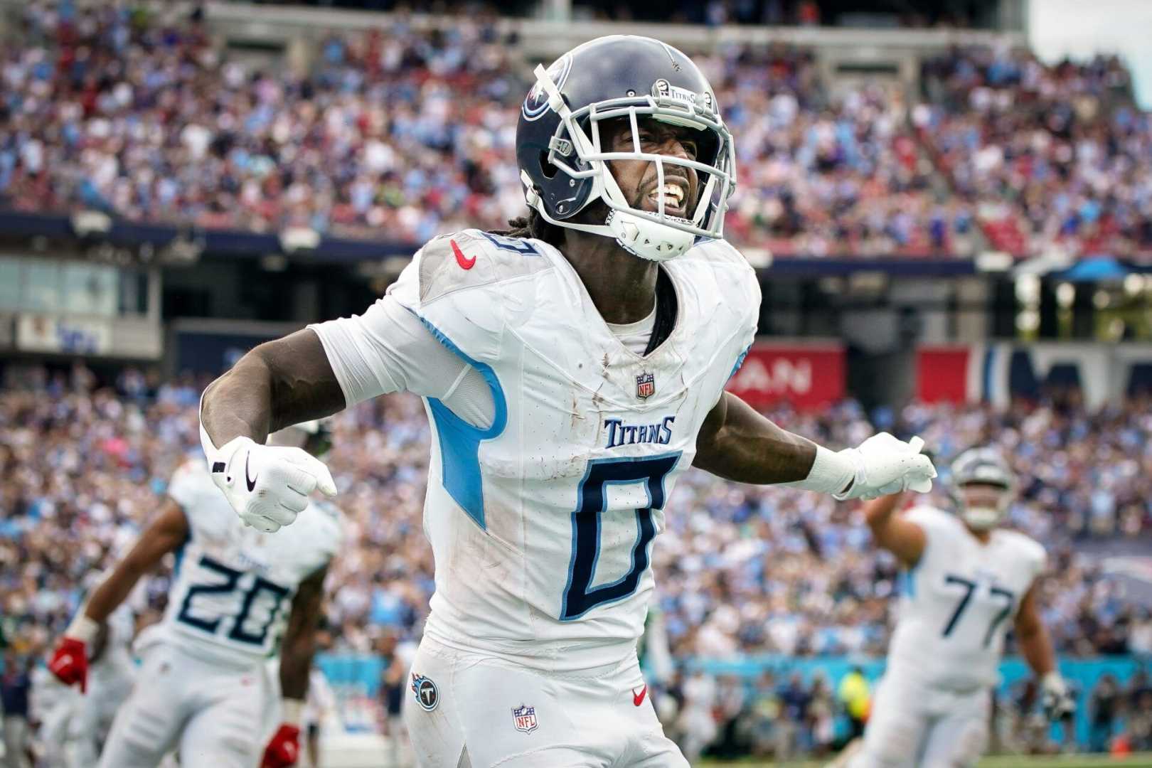 Tennessee Titans Calvin Ridley Tyler Lockett