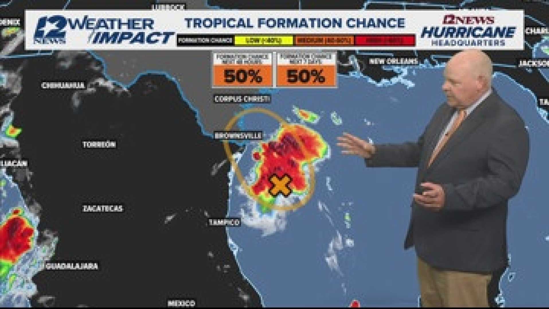 Texas Coast Tropical Storm News