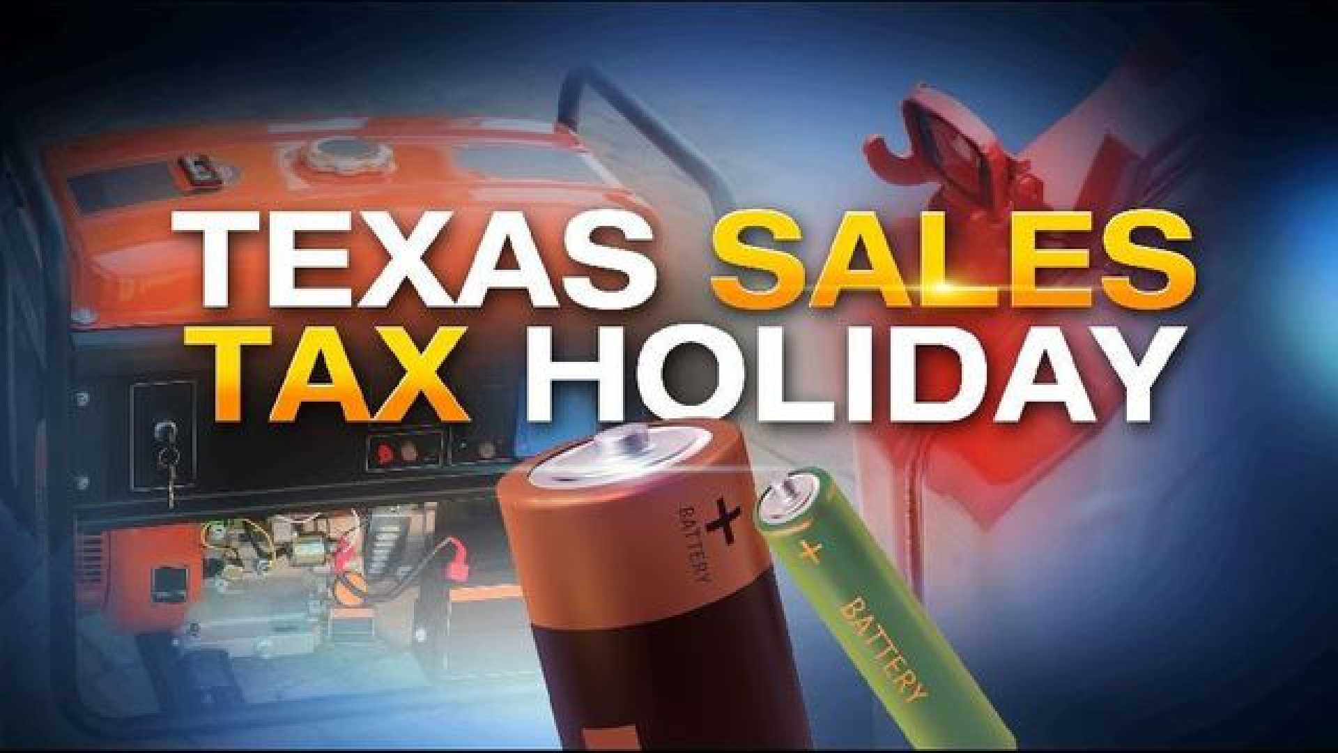 Texas Sales Tax Holiday Shopping