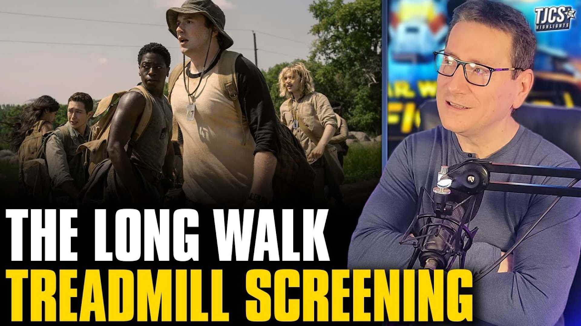 The Long Walk Movie Treadmill Screening