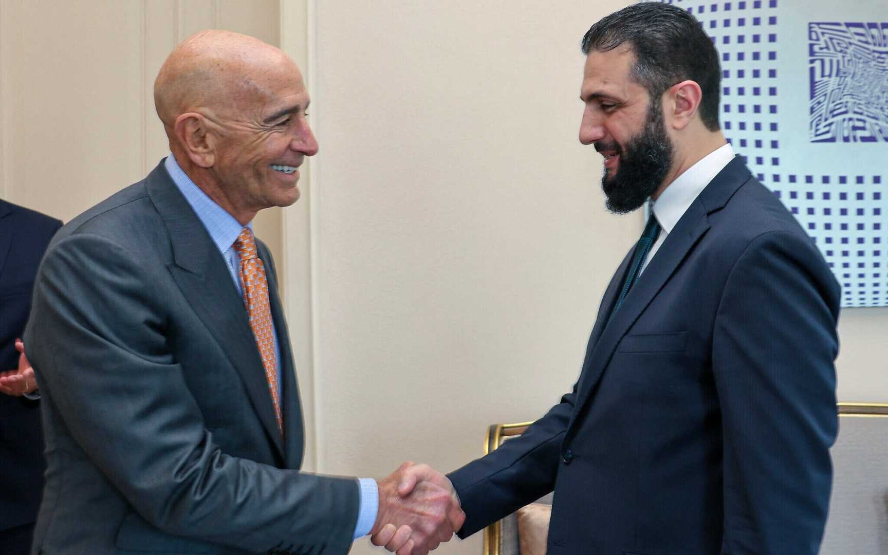 Thomas Barrack Meeting With Israeli Leaders