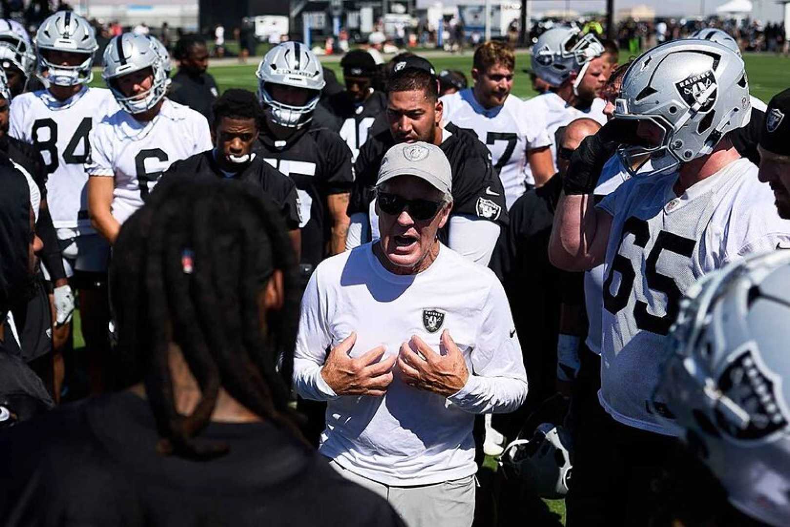 Tom Brady Raiders Training Camp 2023