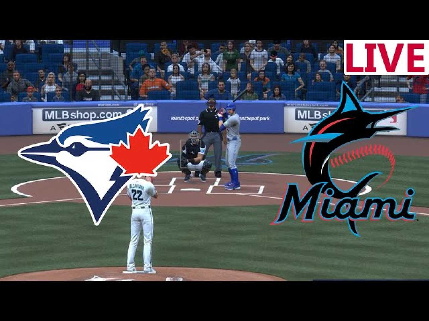 Toronto Blue Jays Miami Marlins Mlb Game