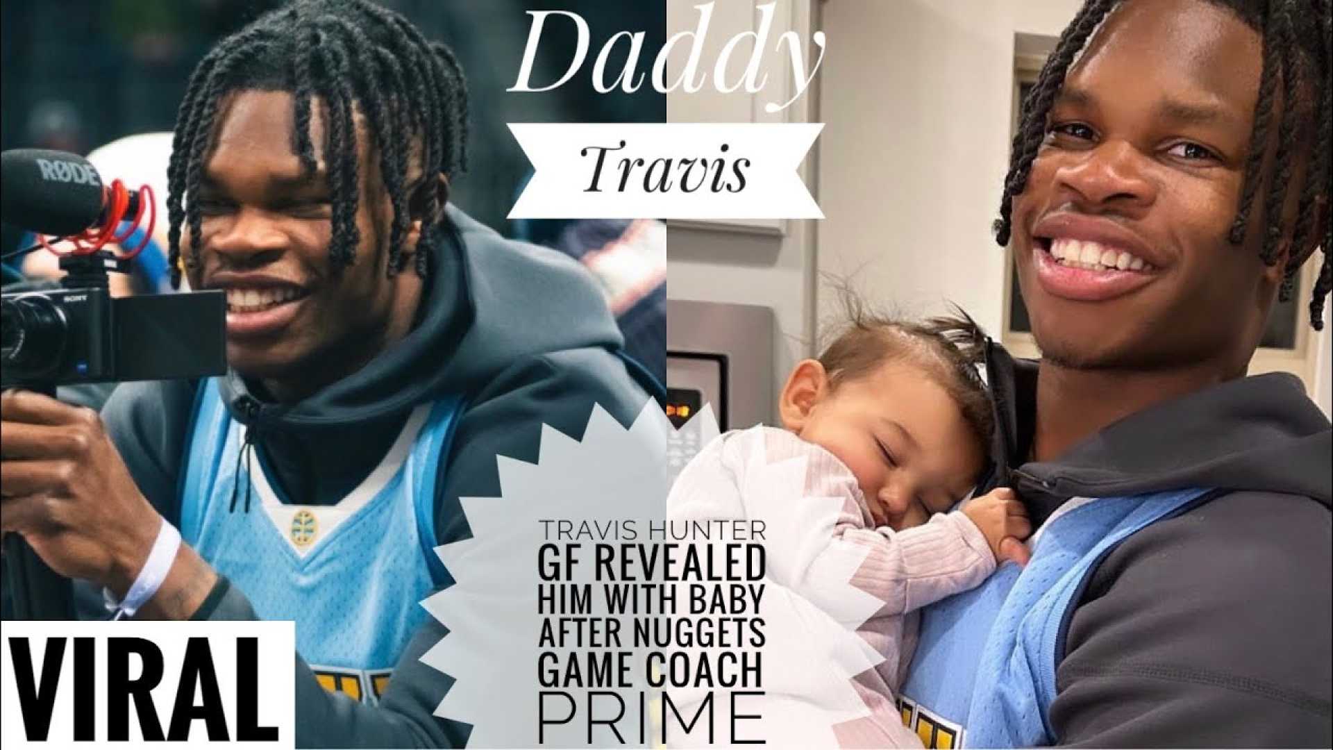 Travis Hunter Nfl Announcement Baby