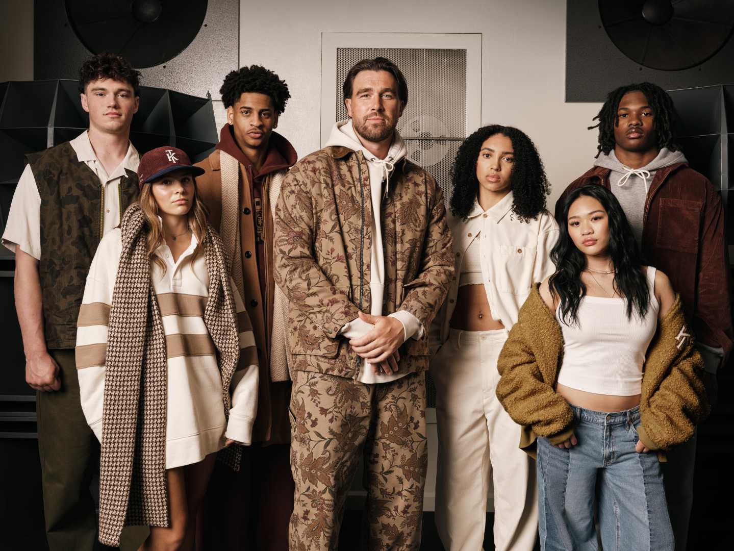 Travis Kelce American Eagle Clothing Launch