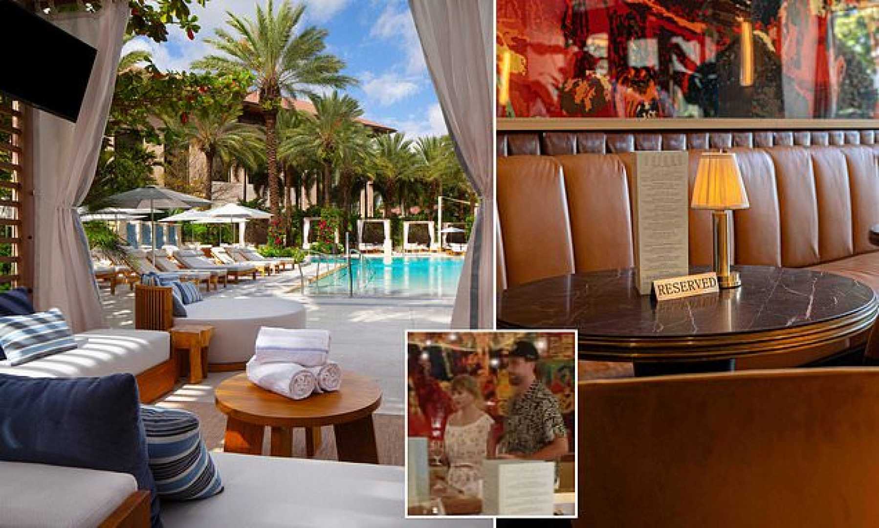 Travis Kelce Dining Miami