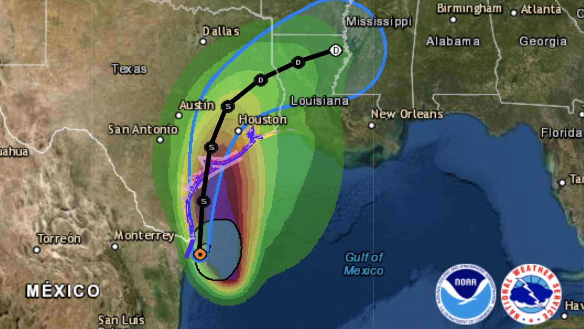 Tropical Cyclone Gulf Coast Texas